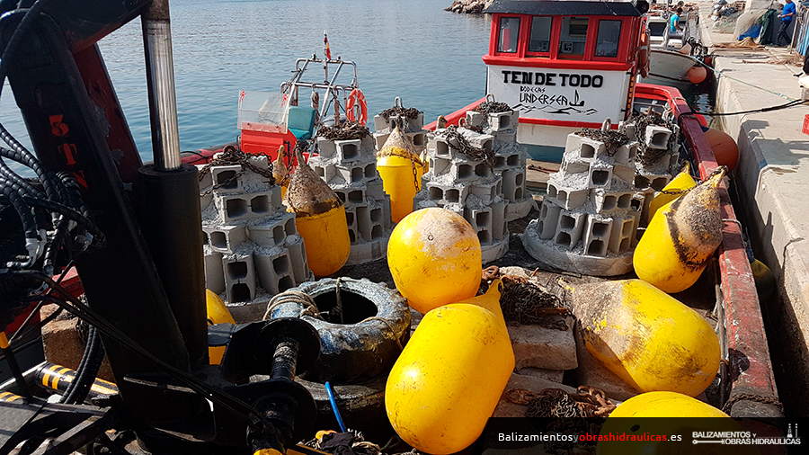 instalacion de anclajes ecologicos mantaray ecologicos