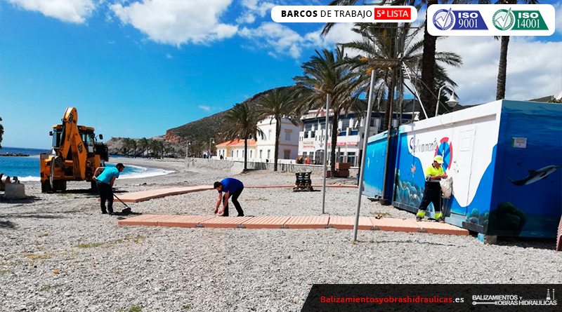pasarelas de hormigon en castell de ferro abril 2019 2